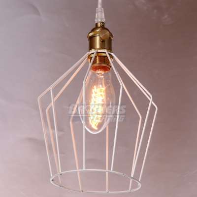 Wire vintage antique iron cage pendant light for decoration