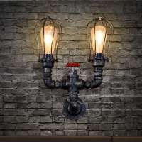 Originality LED iron outdoor wall light led lamp shade for hall