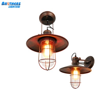 Hardwire Industrial Vintage Wall Lamp Fixture Simplicity vintage Finish Arm Swing Wall Lights